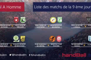 liste des matchs