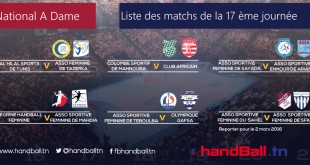 liste des matchs