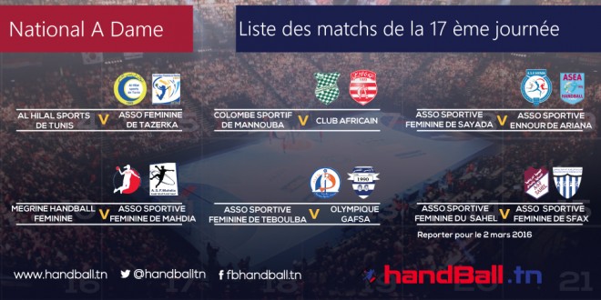 liste des matchs