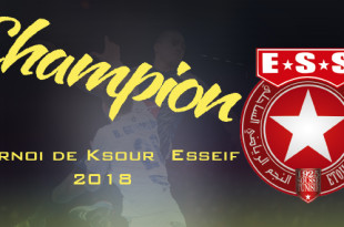 ESS champion ksouressef tournoi