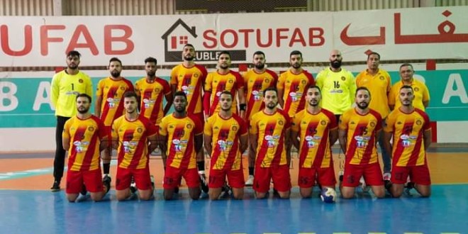 photo de groupe Espérance de Tunis Handball 2022