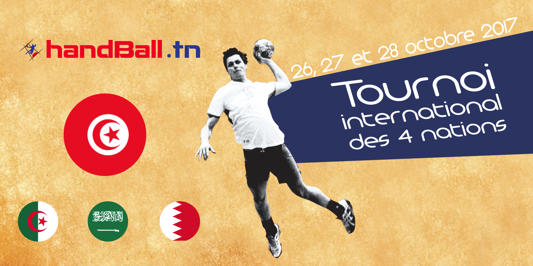 Tournoi 4 nations La Tunisie remporte le tournoi. Handball.tn